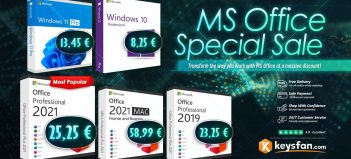 Keysfan: Špeciálne ponuky pre Windows 11 a Office 2021 už od 10€!