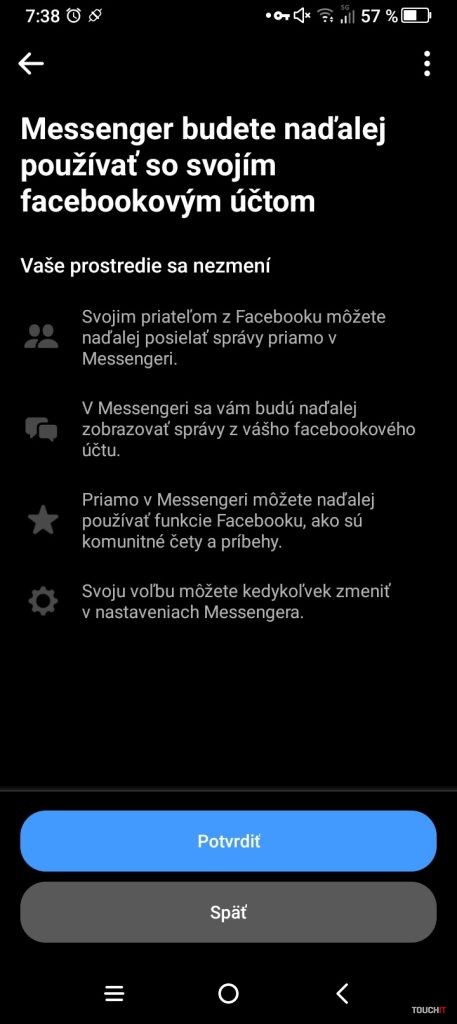messenger facebook dma unia