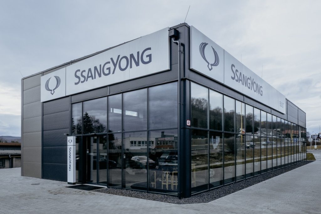 Predajňa SsangYong v Košiciach