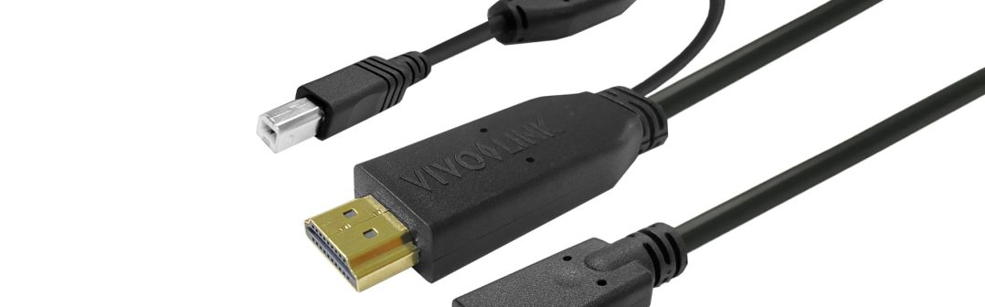 Vivolink kábel s prenosom HDMI a portu na prenos dotyku