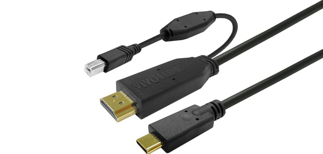 Vivolink kábel s prenosom HDMI a portu na prenos dotyku