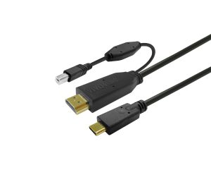 Vivolink kábel s prenosom HDMI a portu na prenos dotyku