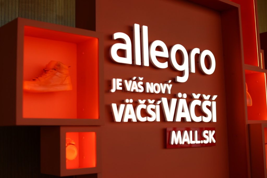 Allegro je na Slovensku