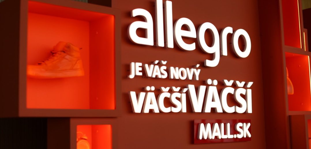 Allegro je na Slovensku