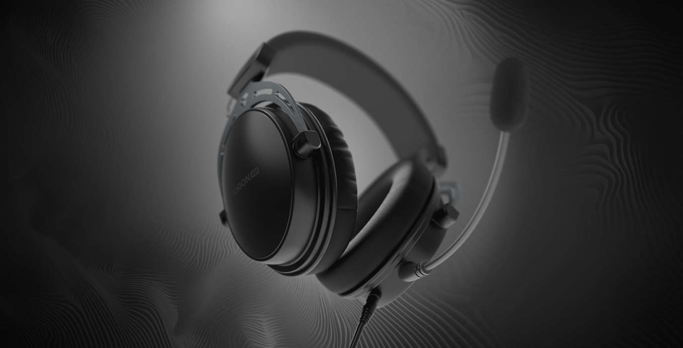 Uzavreté slúchadlá GENESIS TORON 531 určené hlavne pre hráčov