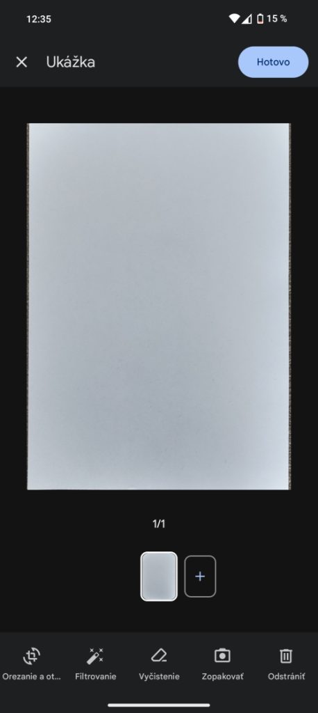 Files od Google umožnia skenovať dokumenty