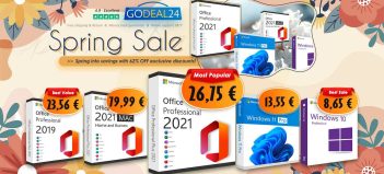 Vychutnajte si vylepšenú produktivitu na Windows s Microsoft Office 2021 na Godeal24, teraz pod 15€