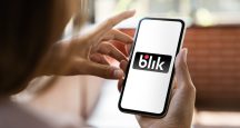 BLIK logo na smartfone