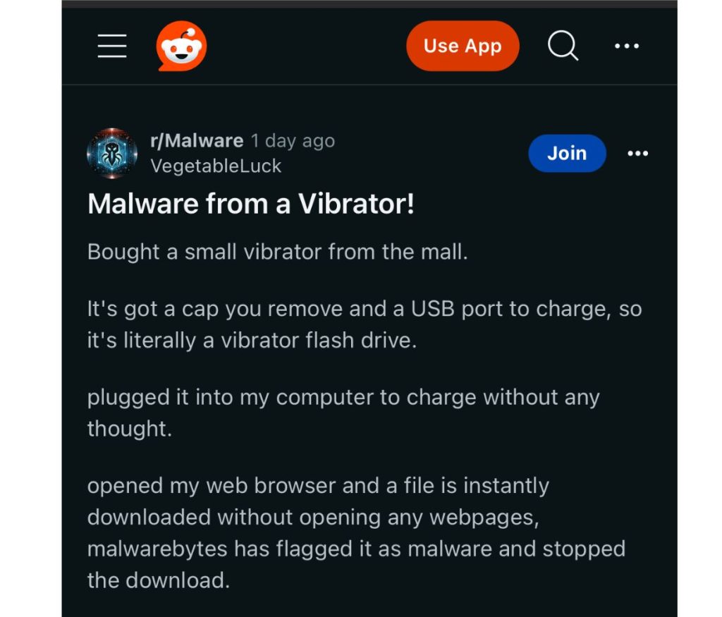 malware-reddit-post-vibrator