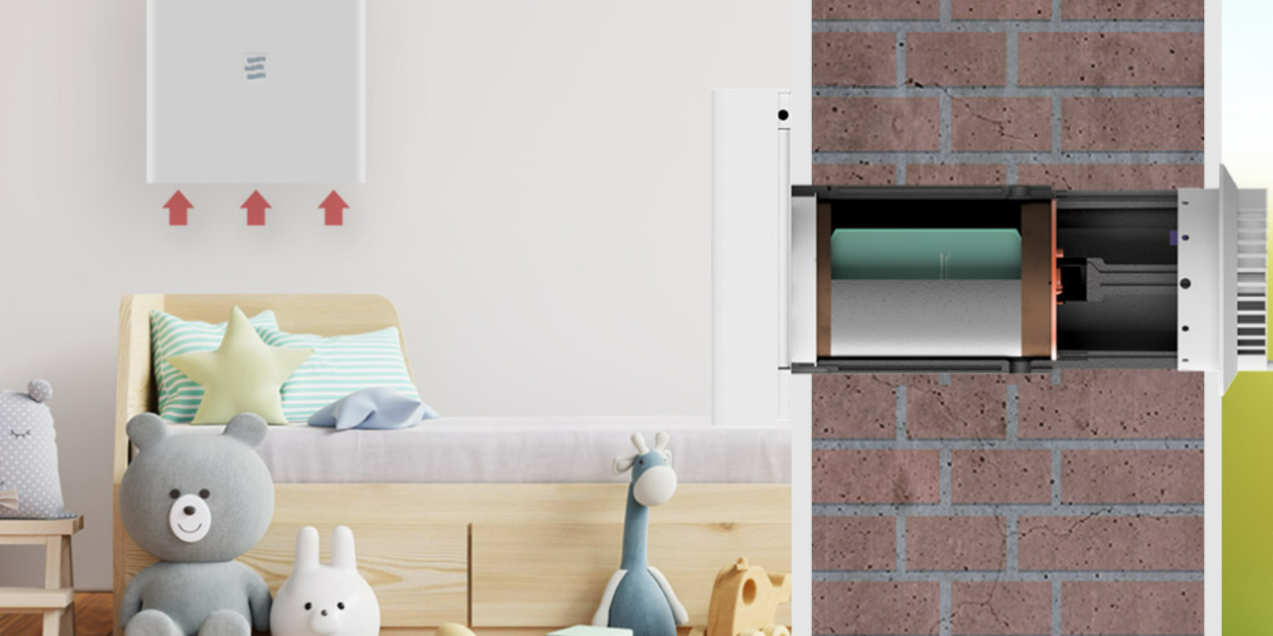 Rekuperácia Recuair DC40: efektívne vetranie pri zachovaní vnútornej teploty