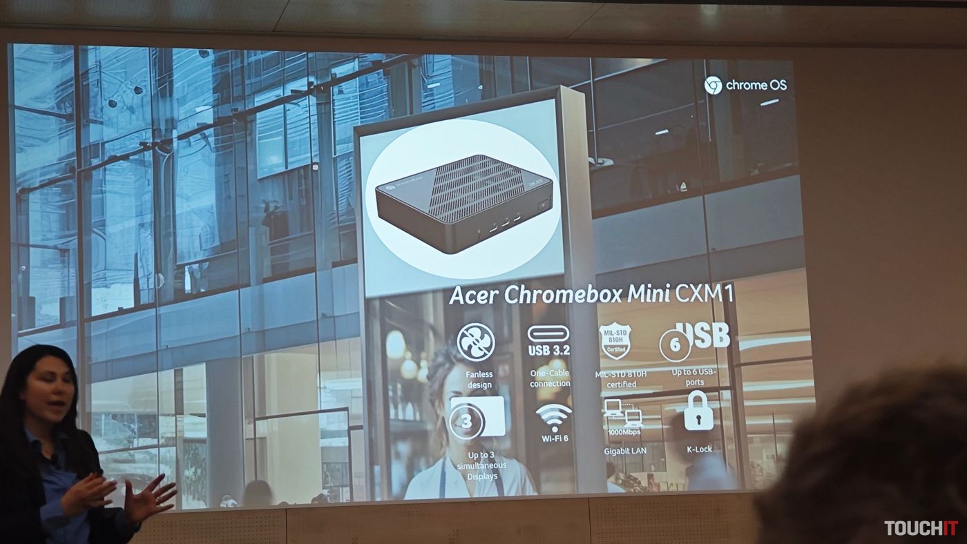 Acer predstavil nový Chromebox Mini ako stvorený pre digital signage