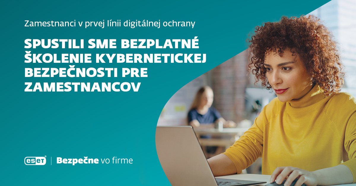Otestujte svoje znalosti: Školenie kybernetickej bezpečnosti od ESETu