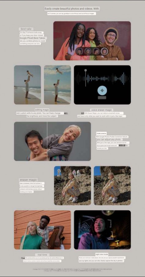 Detailné marketingové materiály Google Pixel 8a