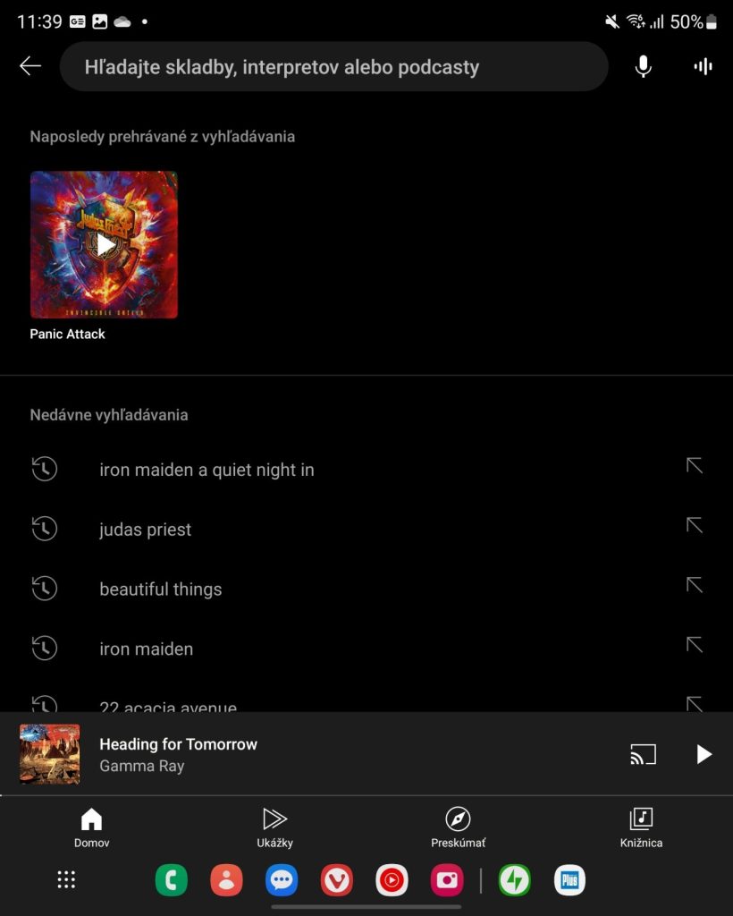 Nová funkcia v YouTube Music uľahčí vyhľadávanie pesničiek