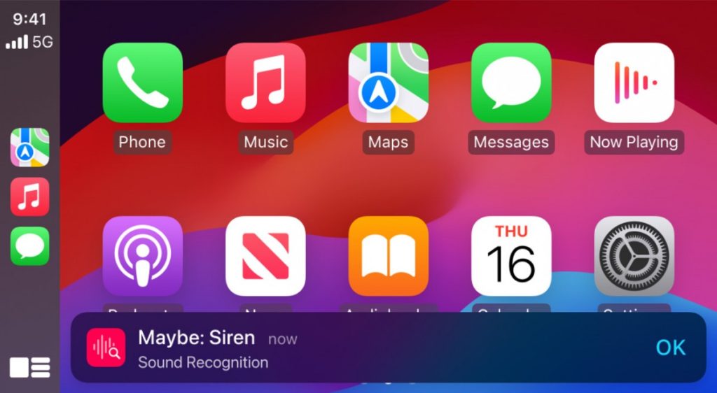 Apple pre CarPlay pripravuje upozornenia na zvuky