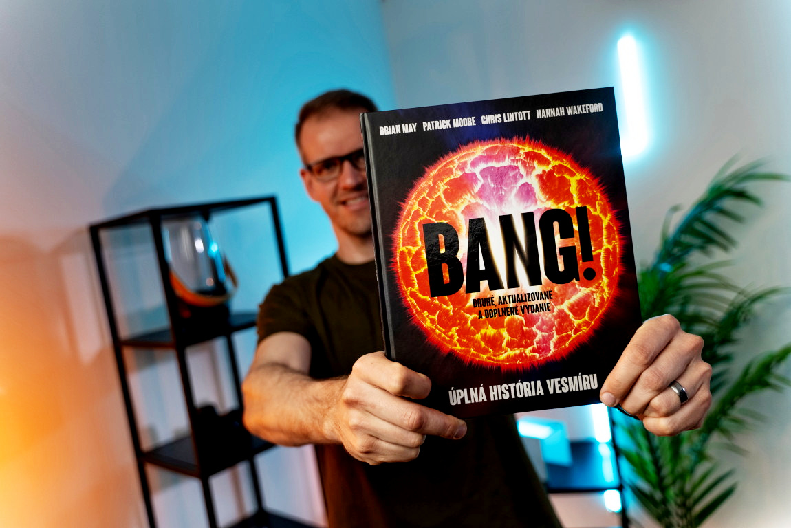 Kniha Bang! Úplná história vesmíru vám ukáže vesmír tak, ako ho nepoznáte