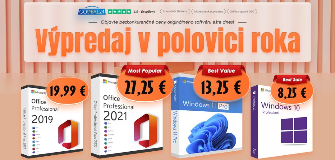 Kúpte si Microsoft Office 2021 pre Windows od 17,25 € v internetovom obchode Godeal24