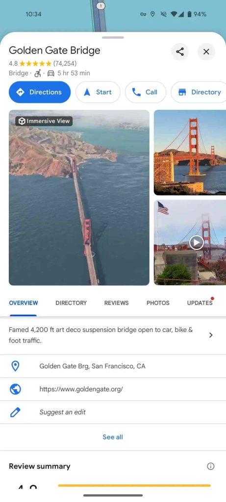 Mapy Google nový dizajn 2024