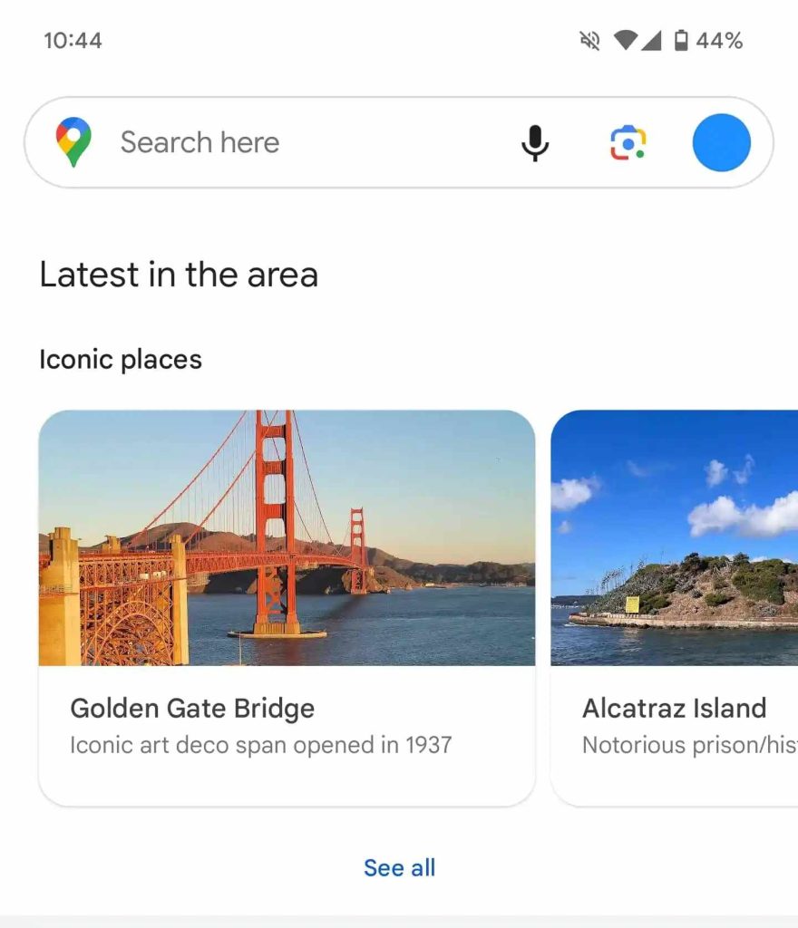 Mapy Google starý dizajn 2024