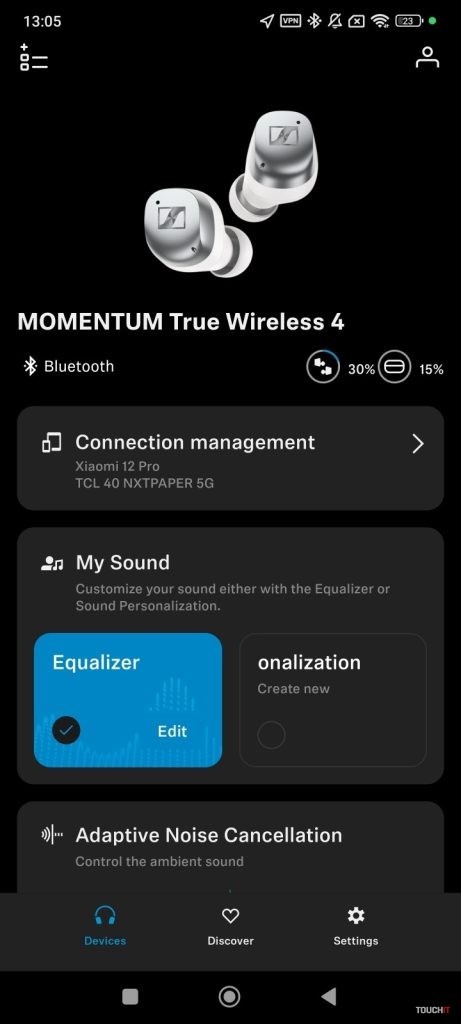 sennheiser momentum true wireless 4 apps
