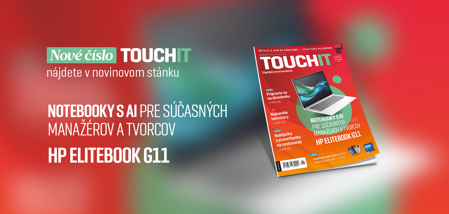 Nové vydanie TOUCHIT už v predaji