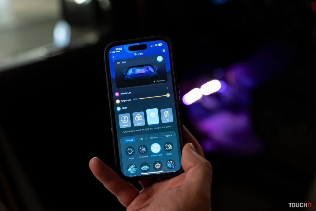 Govee Smart LED pásiky do auta