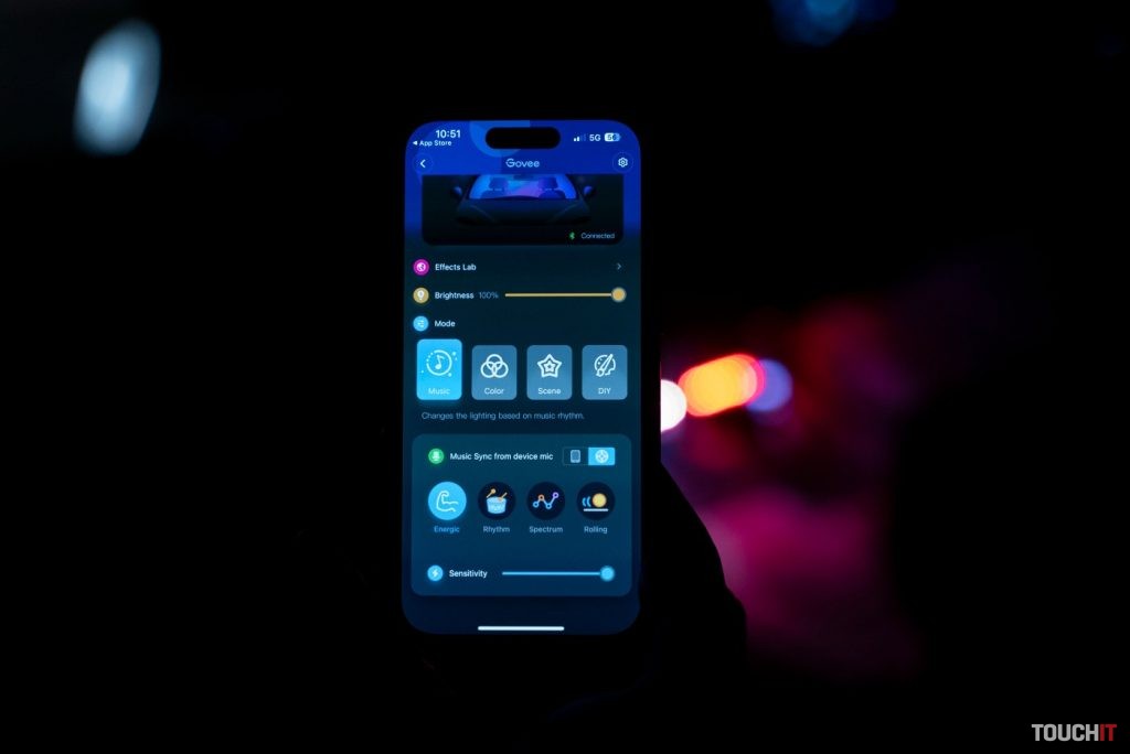 Govee Smart LED pásiky do auta