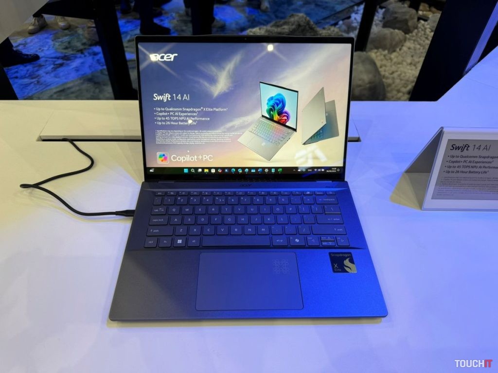 Acer Swift 14 AI na Computex 2024