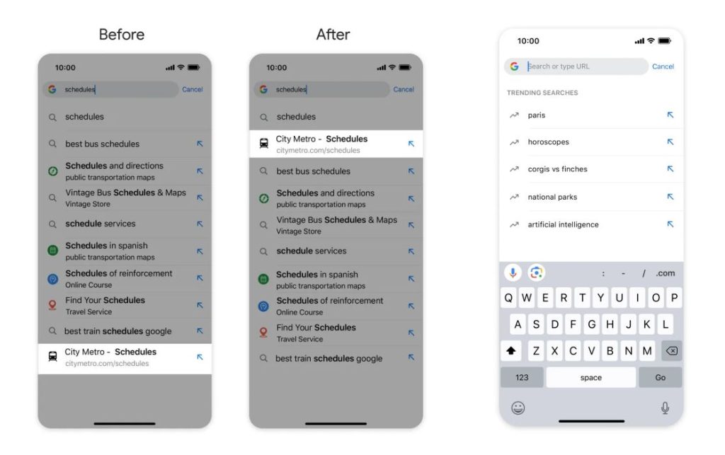 Chrome pre Android a iOS dostane viacero noviniek
