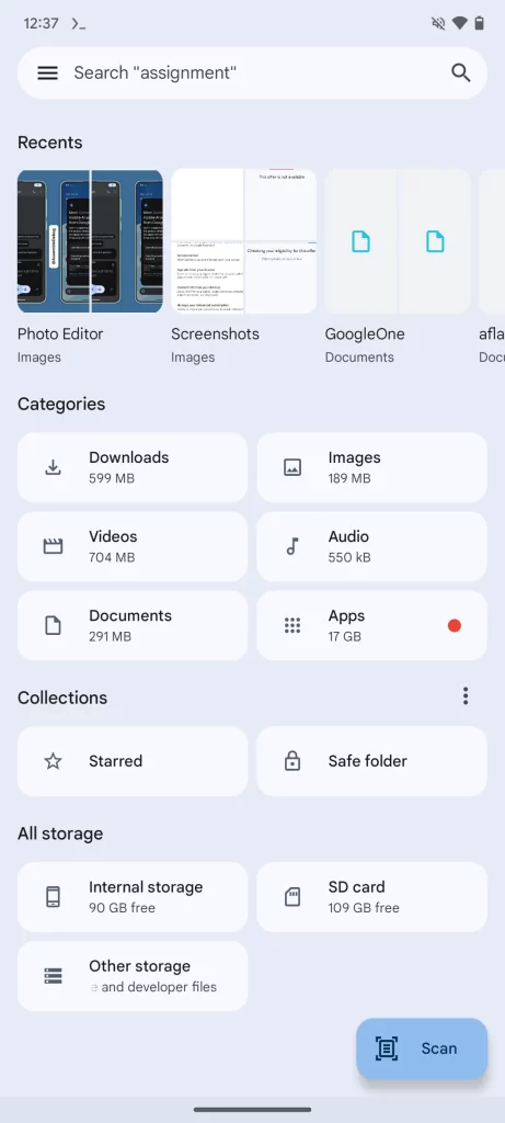 Google pridáva nové funkcie do správcu súborov Files