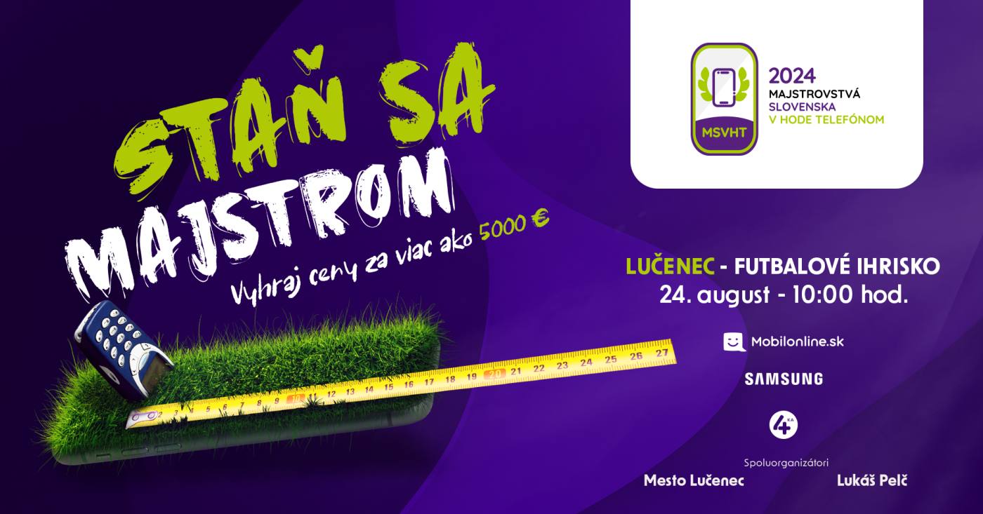 Príďte si hodiť mobilom a zažite unikátne MSvHT 2024