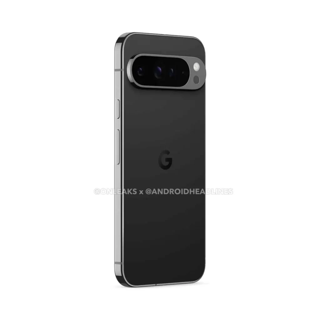 Google Pixel 9 Pro vo farbe Obsidian