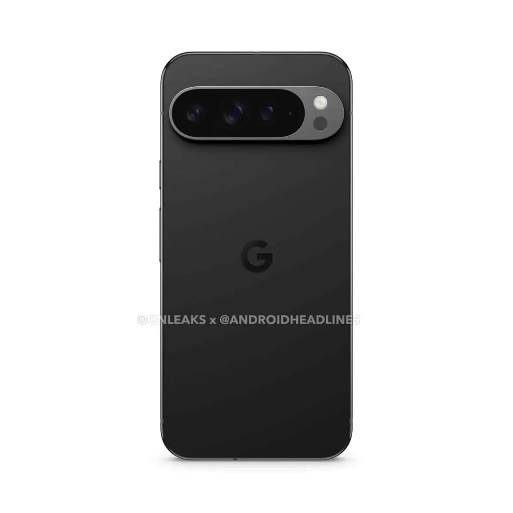 Google Pixel 9 Pro vo farbe Obsidian