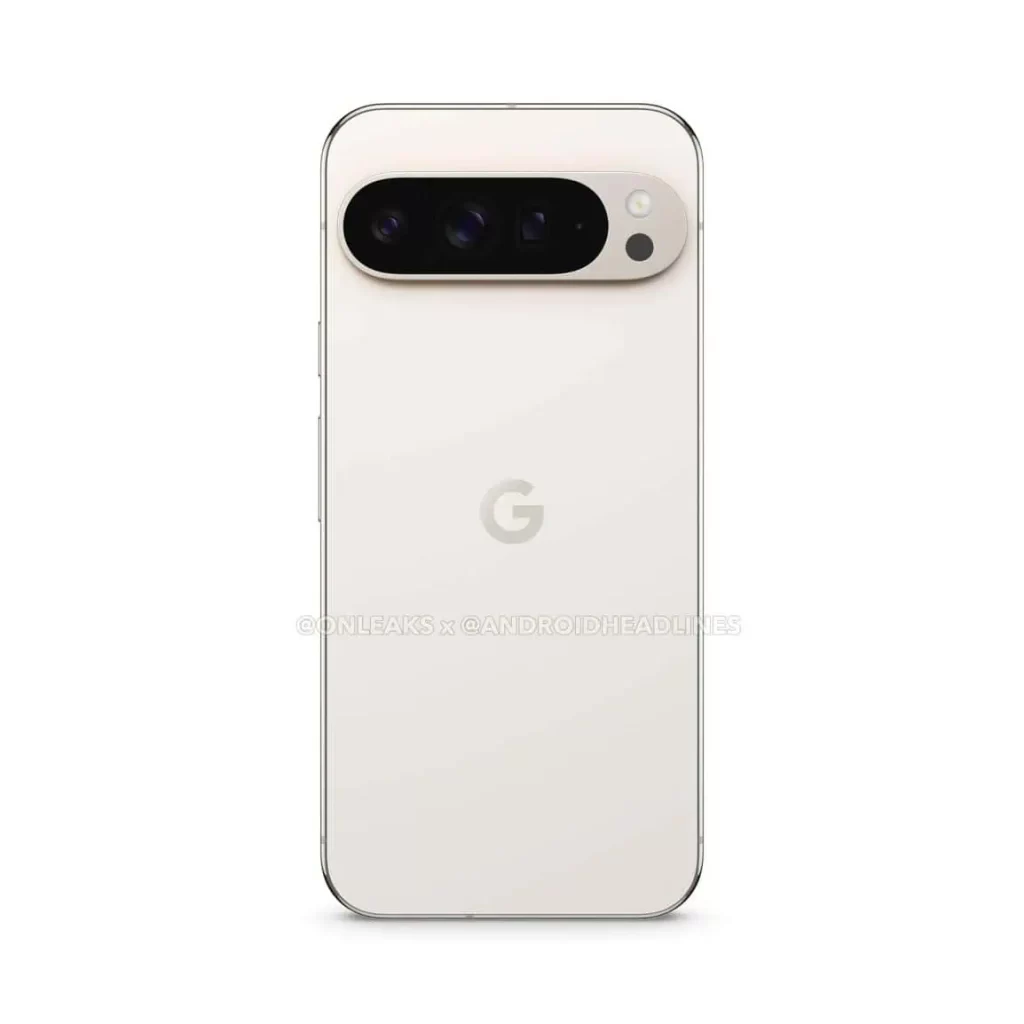 Google Pixel 9 Pro vo farbe Porcelain