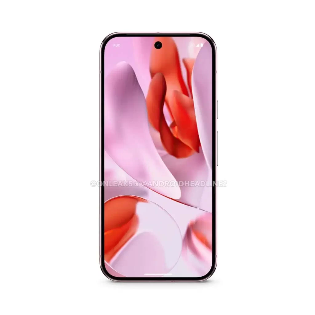 Google Pixel 9 Pro vo farbe Rose