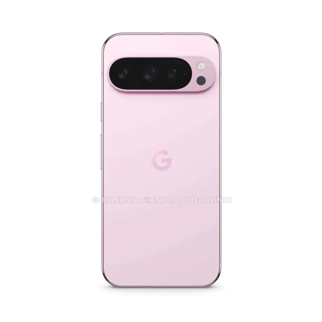 Google Pixel 9 Pro vo farbe Rose