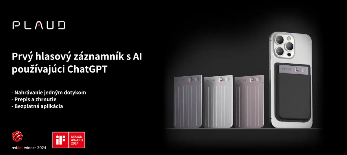 Digitálny AI záznamník Plaud Note je už aj na Slovensku: Nahráva hovory a podporuje ChatGPT