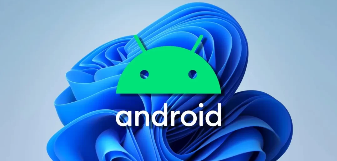Android a Windows logo