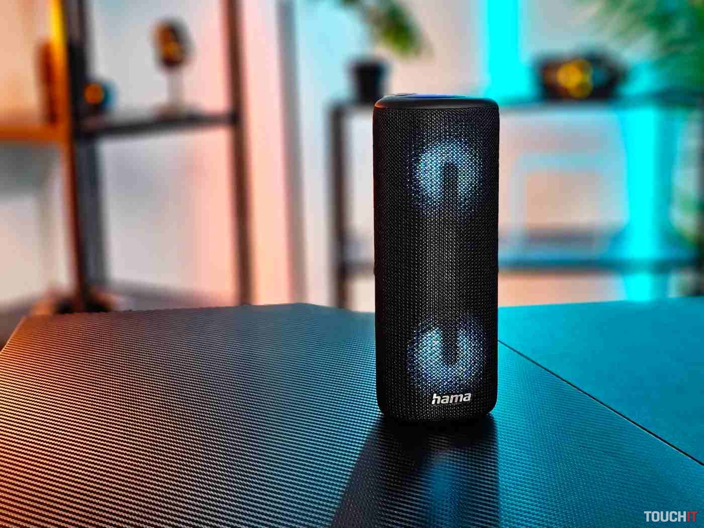 Hama Pipe 3.0: Štýlový Bluetooth reproduktor s RGB podsvietením