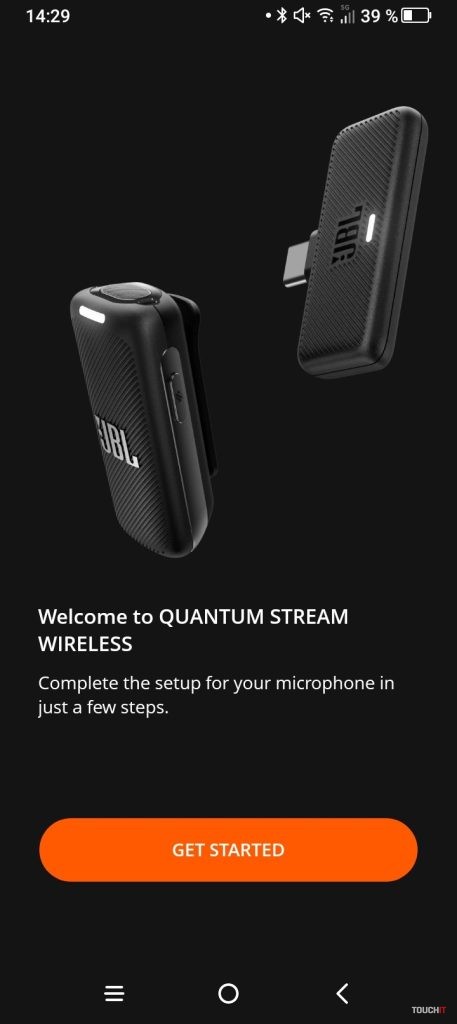jbl quantum stream wireless usb-c app