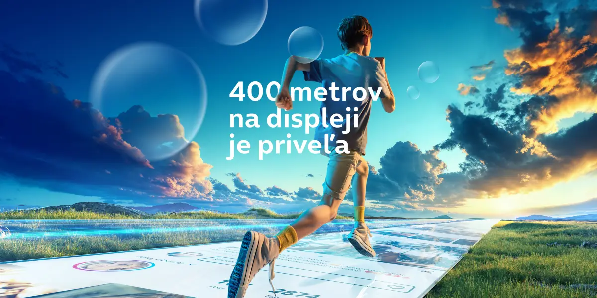 Deti denne prejdú 400 metrov. Prstom po displeji. Čo s tým spraviť?