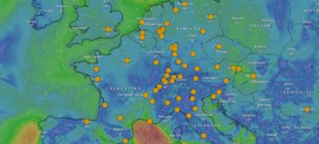 windy počasie city heatmaps