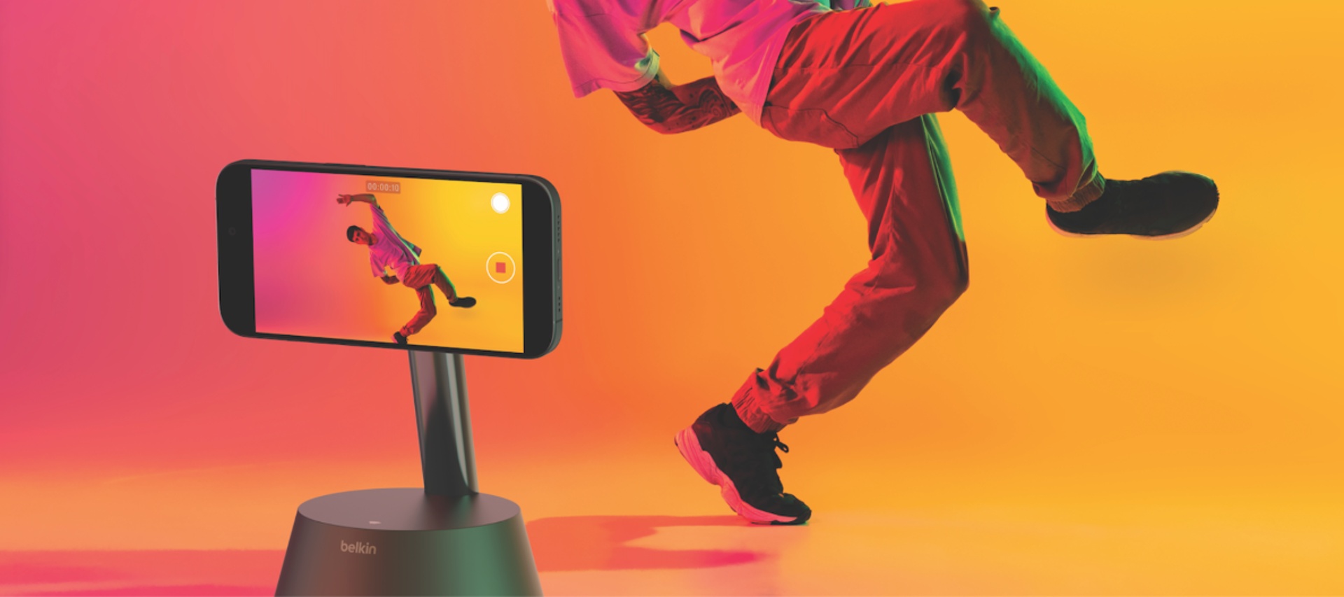 Belkin Auto-Tracking Stand Pro: automatická tvorba videa bez kameramana