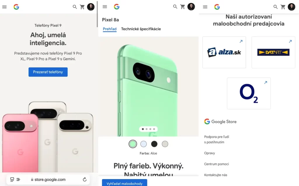 Slovenský Google Store