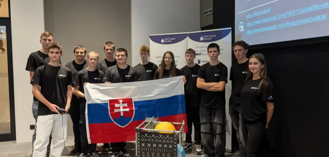 Slovenský tím študentov z FIRST Global Challenge 2024