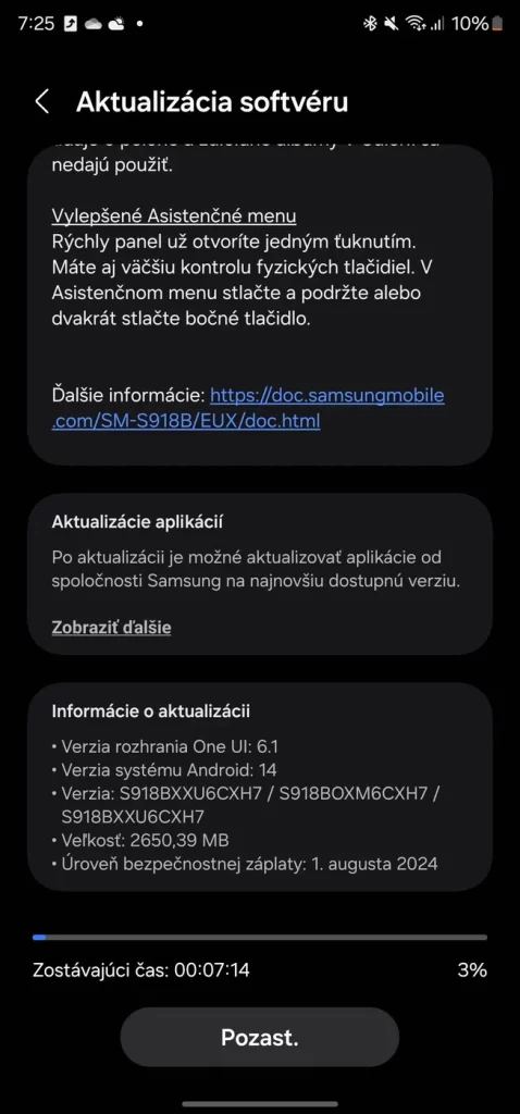 Samsung Galaxy S23 Ultra dostáva na Slovensku veľkú aktualizáciu s funkciami AI