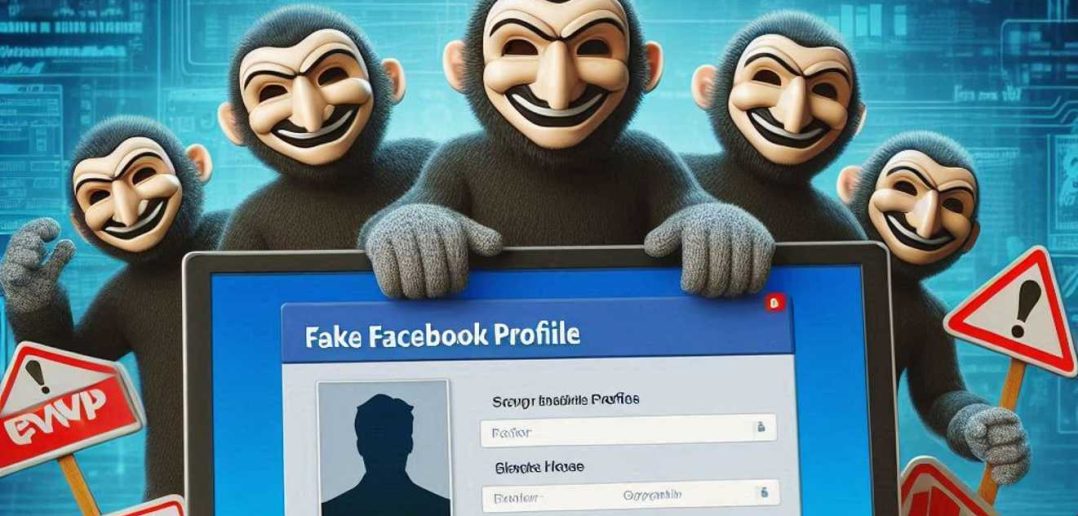 fake facebook profile warning