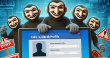 fake facebook profile warning