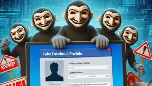 fake facebook profile warning