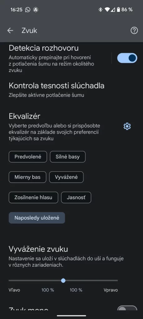 Aplikácia Pixel Buds pre Android